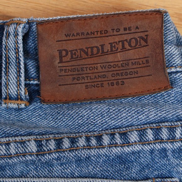 Pendleton Denim Jeans Mens Size 34 Blue - Picture 6 of 9